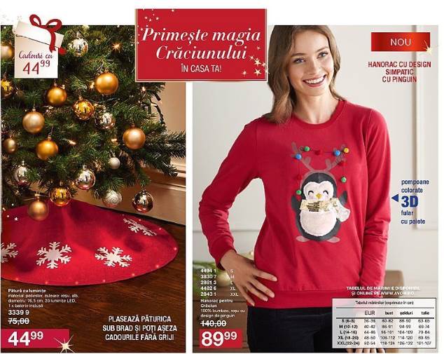 CATALOG AVON 29 noiembrie - 26 decembrie 2018 hanorace de Craciun CATALOG AVON 29 noiembrie - 26 decembrie 2018 hanorace de Craciun